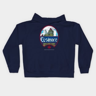 Elsinore Beer Biere Distressed Kids Hoodie